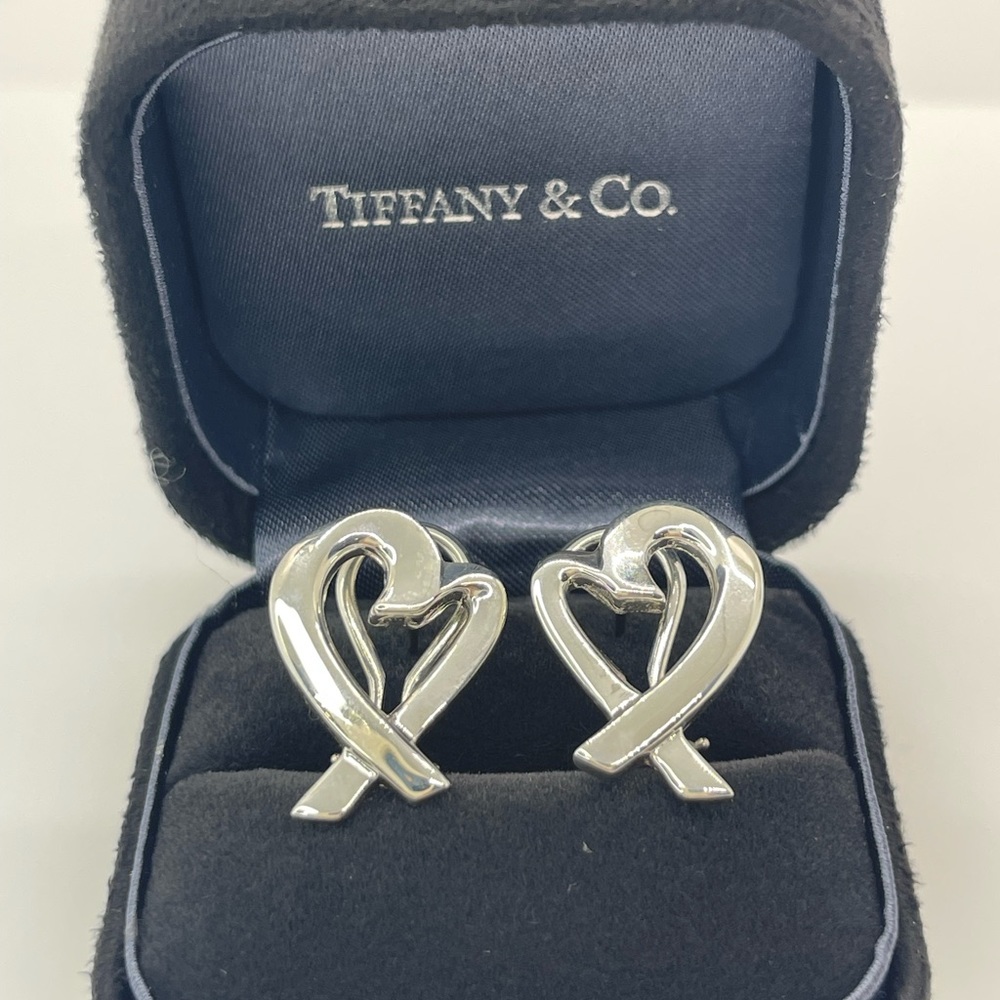 Tiffany & Co. Vintage Large Paloma Picasso Loving Heart Earrings